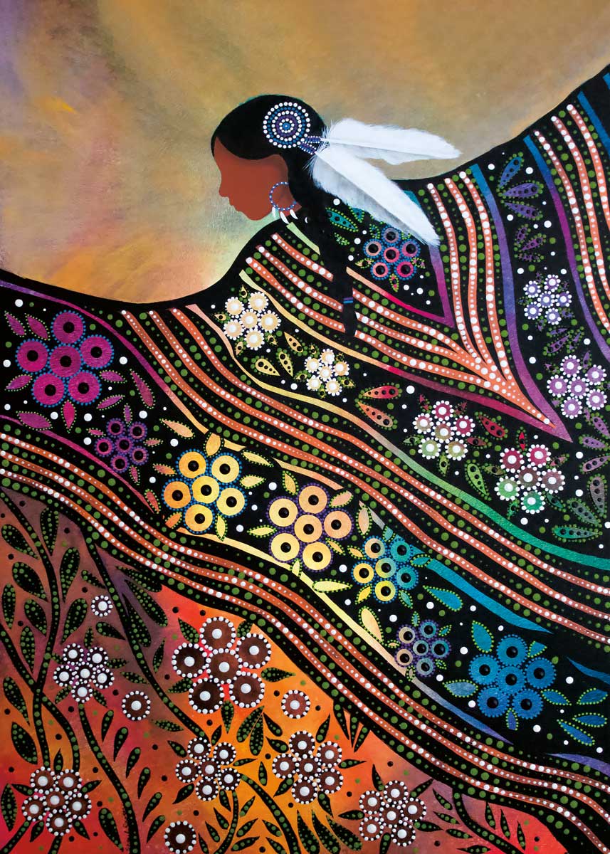 Card - Albert - Shawl Dance - 6x9