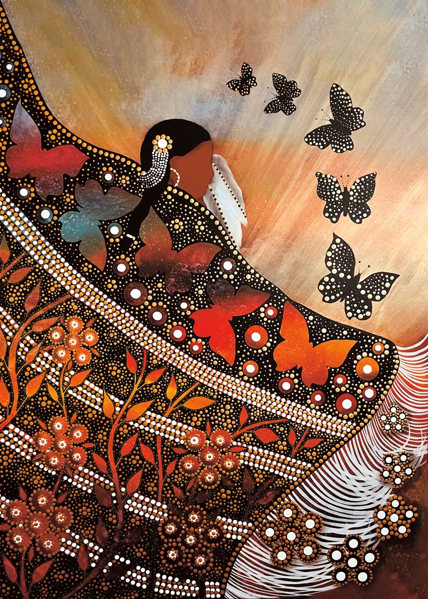 Card - Albert - Butterfly Dance - 6x9