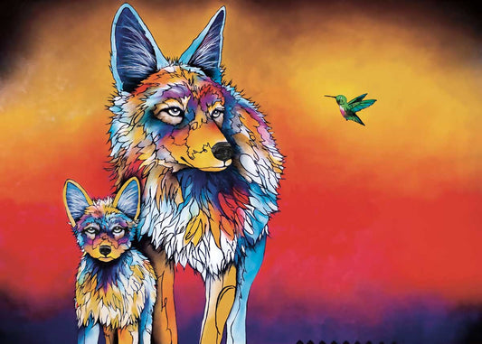 Card - Jones - Tiny Visitor - 6x9