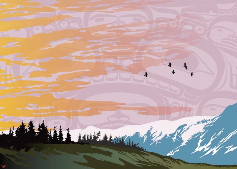 Card - Preston - Chilkat Raven’s Chase - 6x9