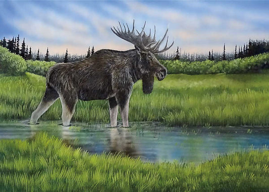 Card - Simon - Reflective Waters - 6x9