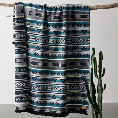 Blanket - Wool Blend - Eco-friendly - Storm - Reversible
